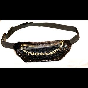 Quilted PU gold hardware Fannypack